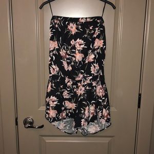 Azure Skies Floral Romper